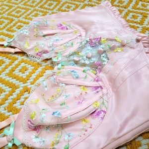 For Love & Lemons Midsummer Floral Bustier Size Medium